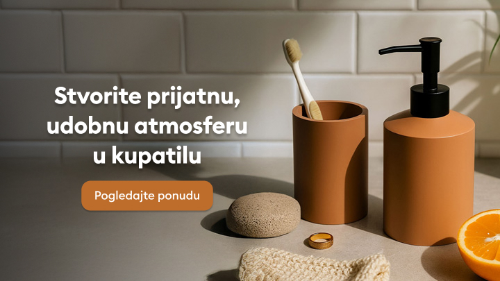 Stvorite prijatnu i udobnu atmosferu u svom kupatilu uz kvalitetne dodatke i praktična rešenja. Proverite ponudu i pronađite inspiraciju za uređenje prostora koji pruža opuštanje i funkcionalnost.