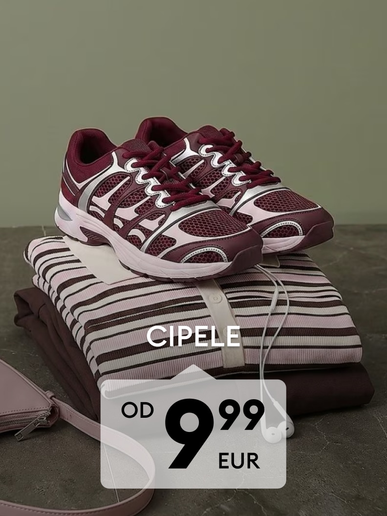 Promocija ženskih sportskih cipela uz ležernu odjeću i dodatke za svakodnevni stil.