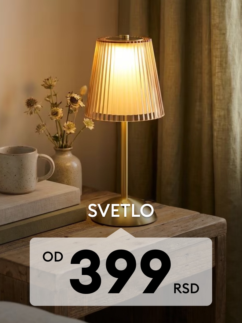 Stona lampa za prijatno osvetljenje enterijera po ceni od 399 RSD