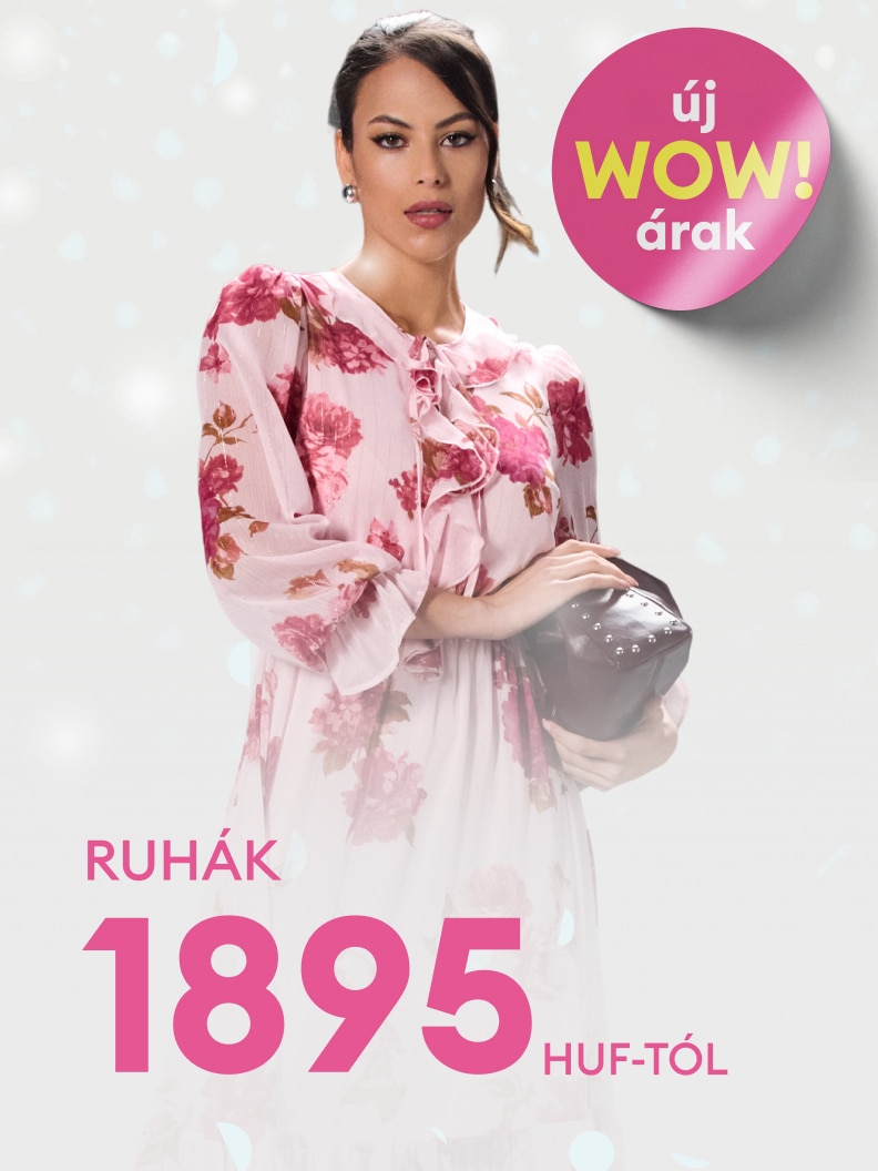Új WOW árak a női ruhák kategóriájában! Elegáns és elérhető darabok már 1895 forinttól. Fedezd fel a különleges ajánlatot, és válaszd ki a tökéletes ruhát alkalomhoz vagy mindennapi stílusodhoz!