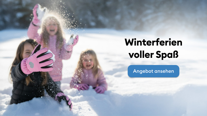 Winterferien mit spannenden Aktivitäten und Spaß im Schnee. Erleben Sie unvergessliche Momente mit Ihrer Familie und entdecken Sie unser Angebot. Klicken Sie auf „Angebot ansehen“, um mehr über Winterurlaube und einzigartige Erlebnisse zu erfahren.