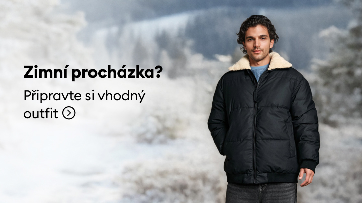 Zimní procházka? Připravte si vhodný outfit ➡ Odkaz na kolekci oděvů vhodných pro zimní vycházky.