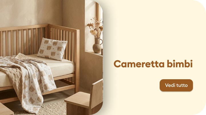 Arredi e tessili per cameretta bimbi con biancheria da letto e mobili coordinati per neonati e bambini piccoli