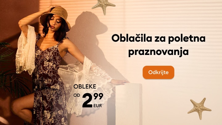 Poletne obleke za lahkoten in udoben videz v toplih dneh za sproščene sprehode po mestu