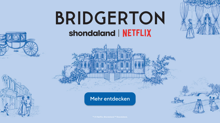 „Erleben Sie die Welt von ‚Bridgerton‘ auf Netflix, eine Serie über Intrigen, Romantik und gesellschaftliche Dramen im London des 19. Jahrhunderts. Entdecken Sie die Geschichten der Familien und ihren Weg durch die Herausforderungen der Gesellschaft.”