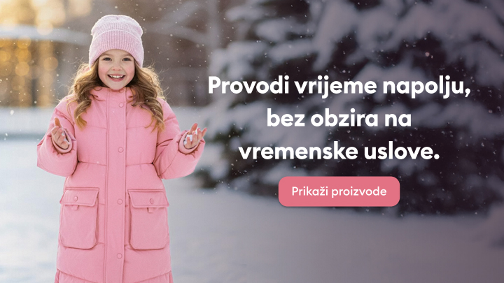 Provodi vrijeme na svježem zraku bez obzira na vremenske uslove. Dugotrajna udobnost i zaštita u zimskim danima. Klikni na "Prikaži proizvode" za više informacija o toploj odjeći idealnoj za hladne dane.