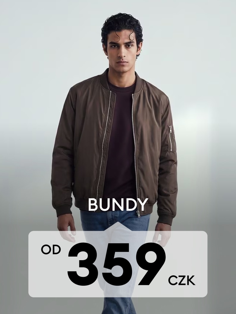 Pánské bundy za zvýhodněnou cenu od 359 CZK pro každodenní nošení i přechodné období