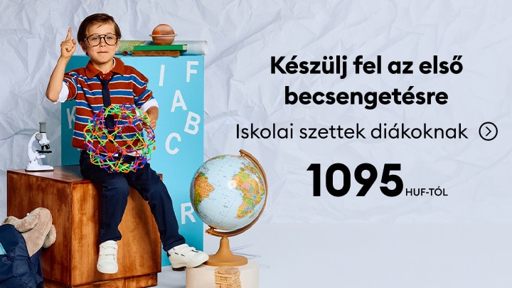 Iskolai szettek és tanszerek diákoknak az első tanítási napra, kedvező áron a Sinsay kínálatában