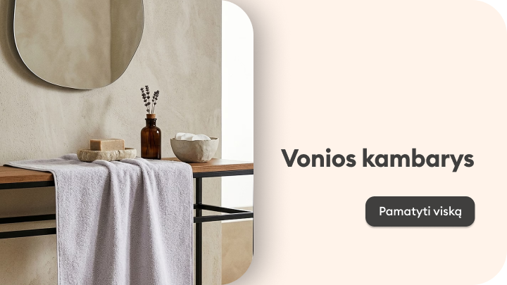 Įkvėpimas ir pasiūlymai vonios kambario įrengimui bei aksesuarams.
