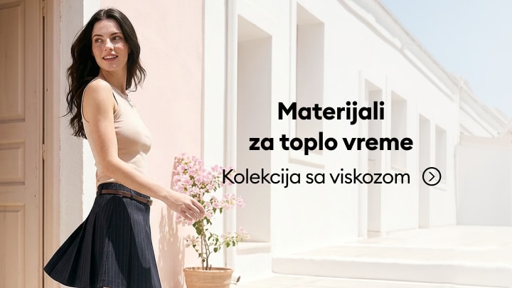 Ženska letnja kolekcija od viskoze za udobno i lagano oblačenje po toplom vremenu