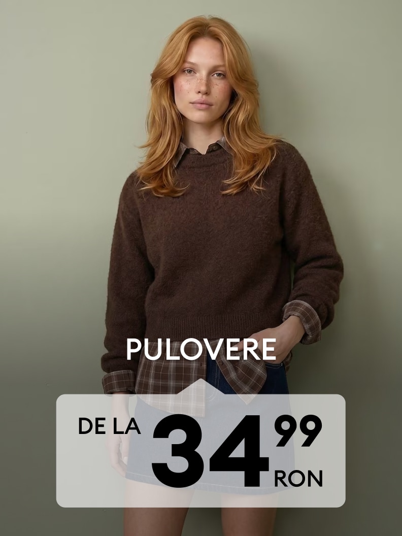 Promoție la pulovere pentru femei, disponibile de la 34,99 RON