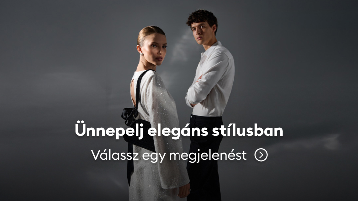 Ünnepelj elegáns stílusban: válassz egy megjelenést, amely tükrözi az egyedi ízlésedet és kifinomultságodat. Fedezd fel az elegancia varázsát, és találd meg a hozzád illő tökéletes öltözéket.