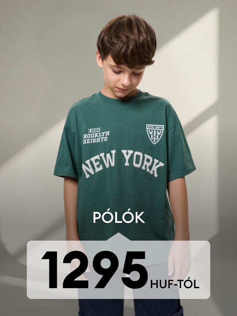 Fiú gyerekpóló hétköznapi viselethez és kényelmes öltözködéshez.
