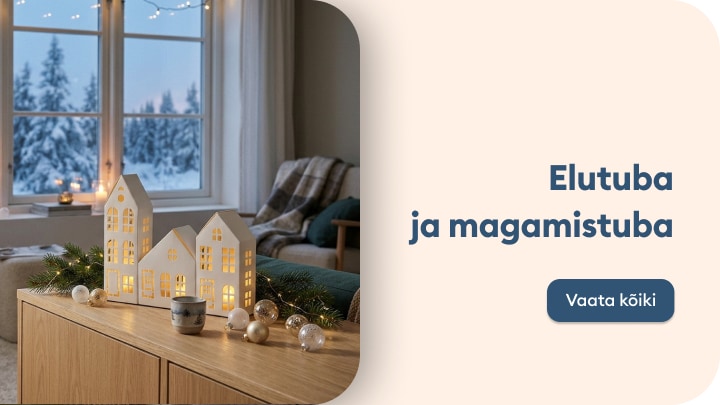 Talviselt hubase elutoa ja magamistoa sisustuse inspiratsioon ning kodukaunistused pühadehooajaks