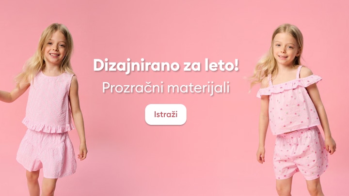 Letnja dečja odeća od prozračnih materijala za udobnost tokom toplih dana