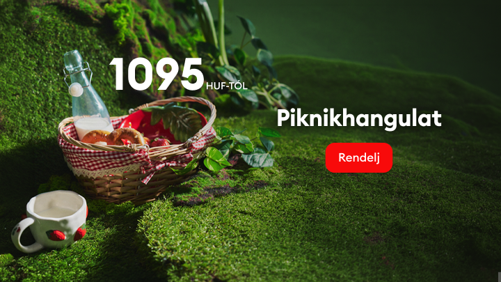 Piknikezéshez ajánlott termékek kedvező ártól, szabadtéri étkezéshez és hangulatos kikapcsolódáshoz