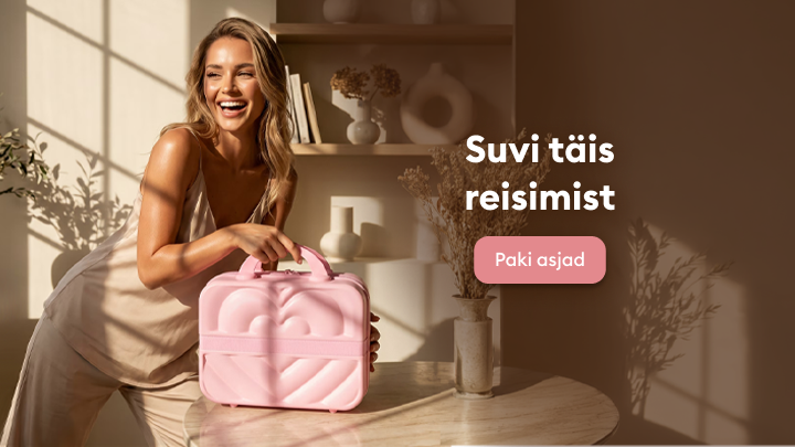 Suvise reisi ettevalmistuse reklaam, mis julgustab pakkima vajalikud esemed ja valmistuma puhkusereisiks.