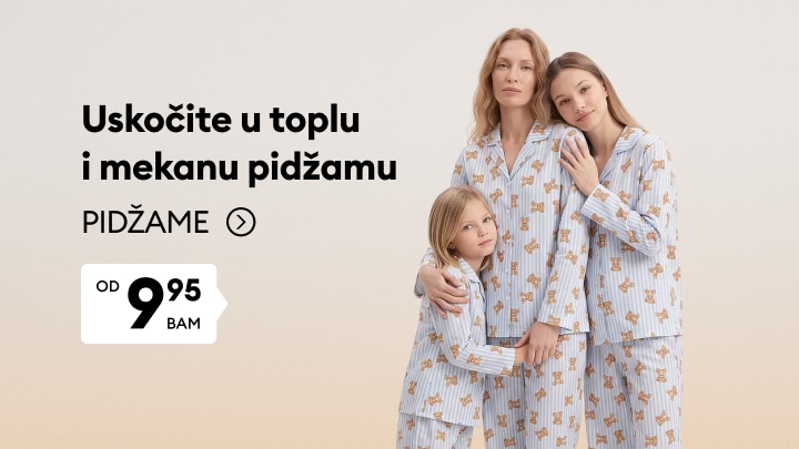 Porodične pidžame od mekanog materijala za udobnost i toplinu tokom odmora i spavanja.