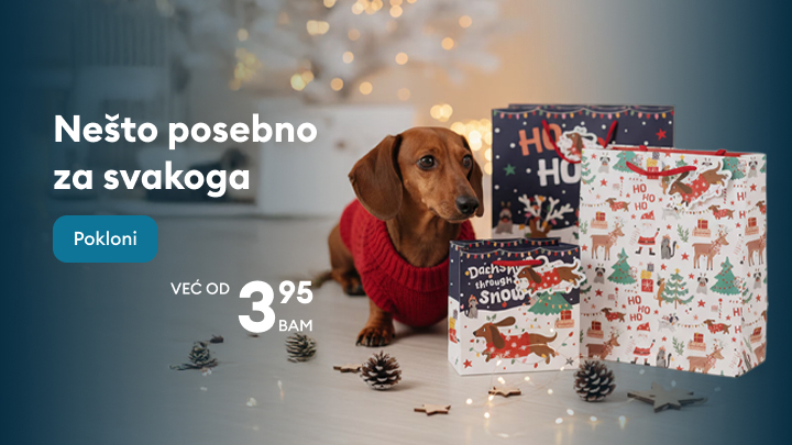 Okupite se za lijepo postavljenim stolom. Prikaži proizvode uz ponudu dostupnu od 4,95 BAM. Festivno dekoriran sto sa svijećama, posuđem, čašama i ukrasima, savršen za okupljanja s porodicom i prijateljima. Ponuda stvara ugodnu atmosferu uz praznični duh. banner